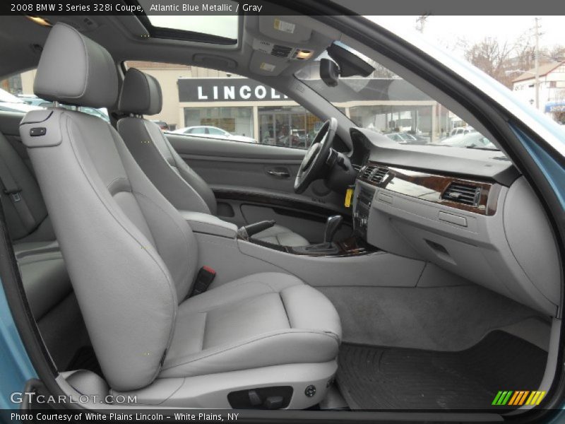  2008 3 Series 328i Coupe Gray Interior