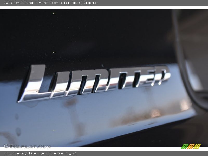 Black / Graphite 2013 Toyota Tundra Limited CrewMax 4x4