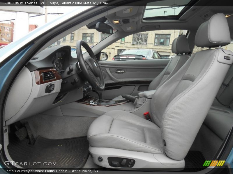 Gray Interior - 2008 3 Series 328i Coupe 