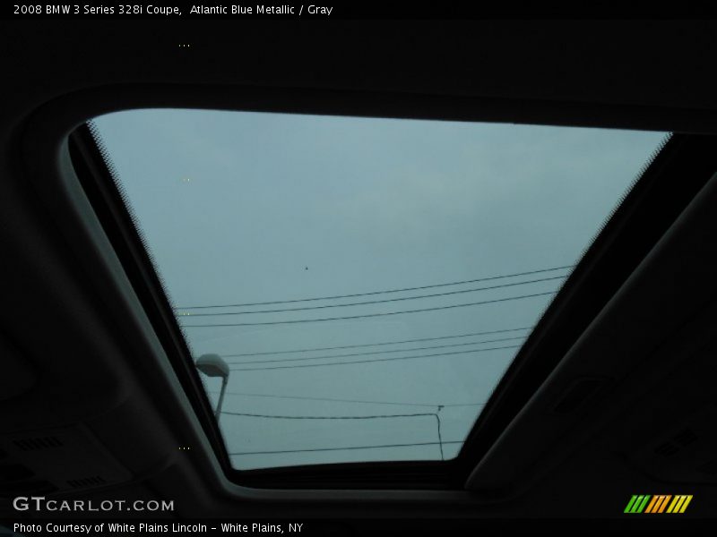 Atlantic Blue Metallic / Gray 2008 BMW 3 Series 328i Coupe
