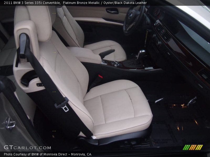 Platinum Bronze Metallic / Oyster/Black Dakota Leather 2011 BMW 3 Series 335i Convertible