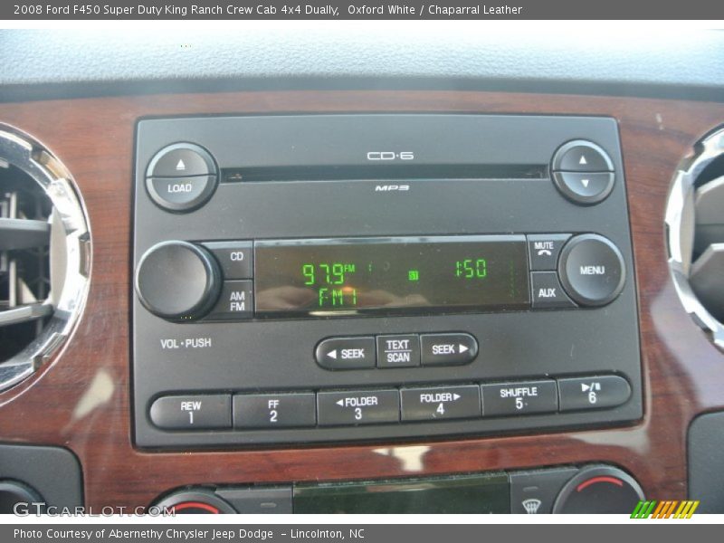 Oxford White / Chaparral Leather 2008 Ford F450 Super Duty King Ranch Crew Cab 4x4 Dually