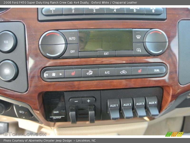 Oxford White / Chaparral Leather 2008 Ford F450 Super Duty King Ranch Crew Cab 4x4 Dually