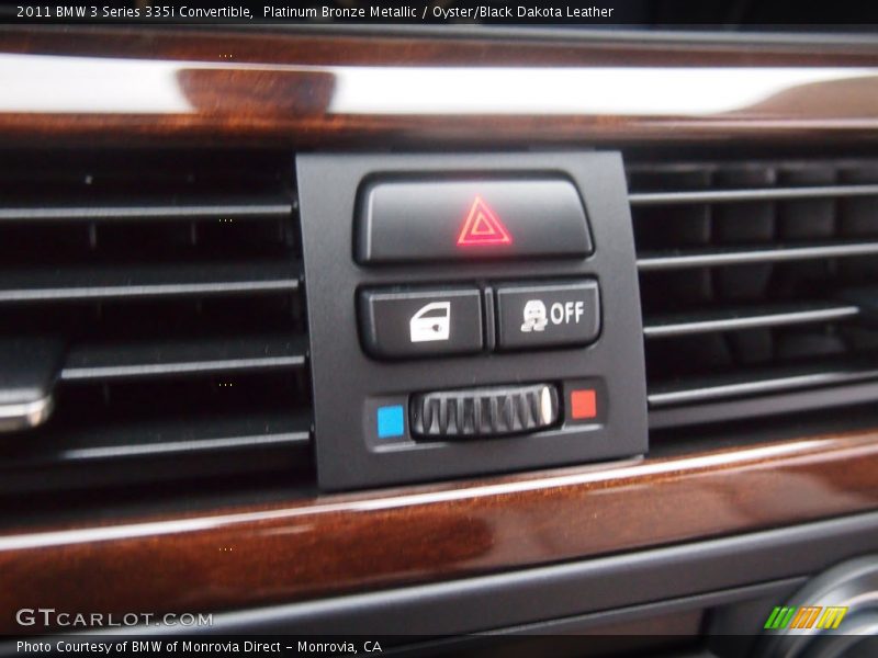 Platinum Bronze Metallic / Oyster/Black Dakota Leather 2011 BMW 3 Series 335i Convertible