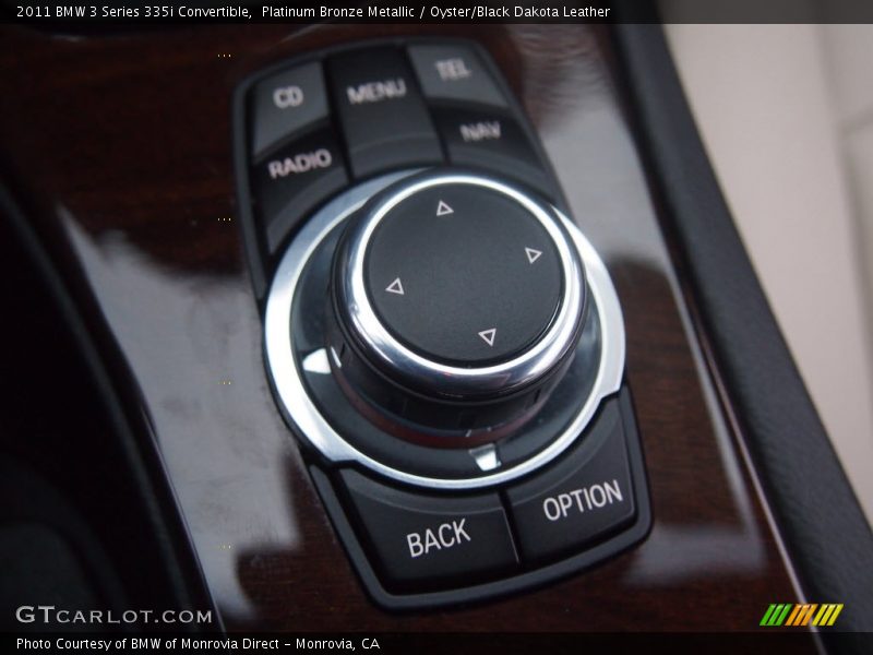 Platinum Bronze Metallic / Oyster/Black Dakota Leather 2011 BMW 3 Series 335i Convertible