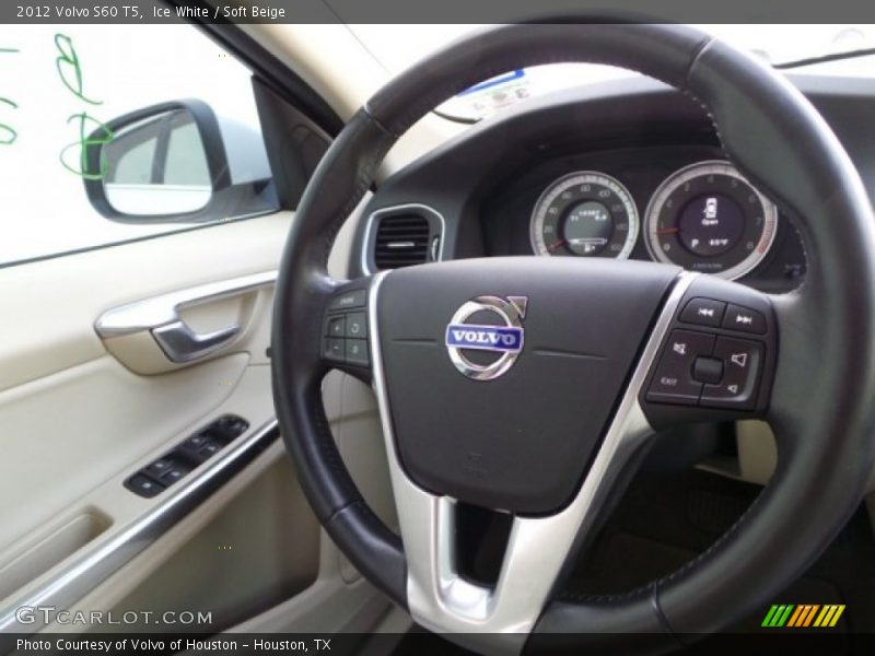 Ice White / Soft Beige 2012 Volvo S60 T5