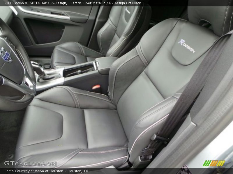 Front Seat of 2015 XC60 T6 AWD R-Design