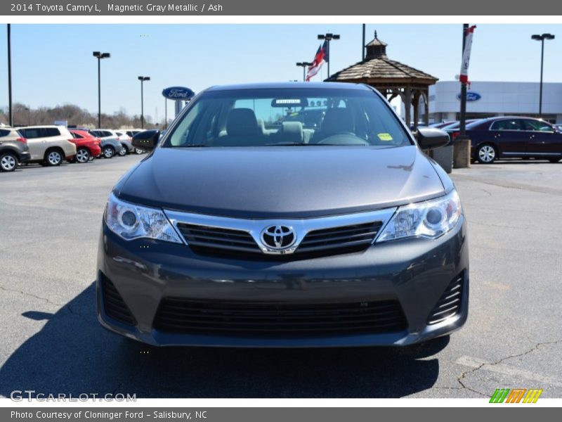 Magnetic Gray Metallic / Ash 2014 Toyota Camry L