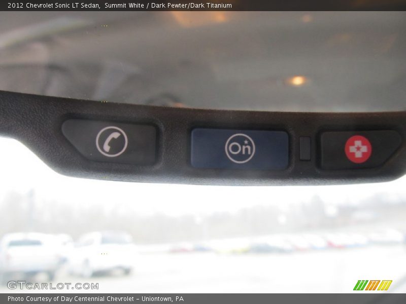 Summit White / Dark Pewter/Dark Titanium 2012 Chevrolet Sonic LT Sedan