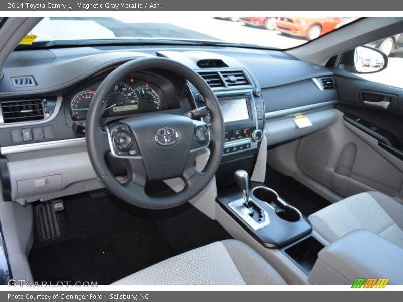 Magnetic Gray Metallic / Ash 2014 Toyota Camry L
