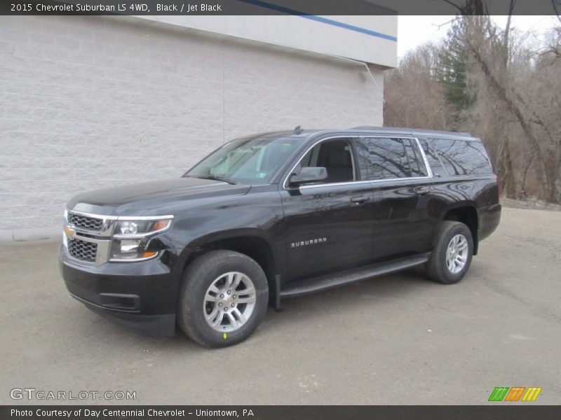 Black / Jet Black 2015 Chevrolet Suburban LS 4WD