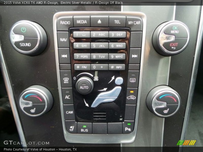 Controls of 2015 XC60 T6 AWD R-Design
