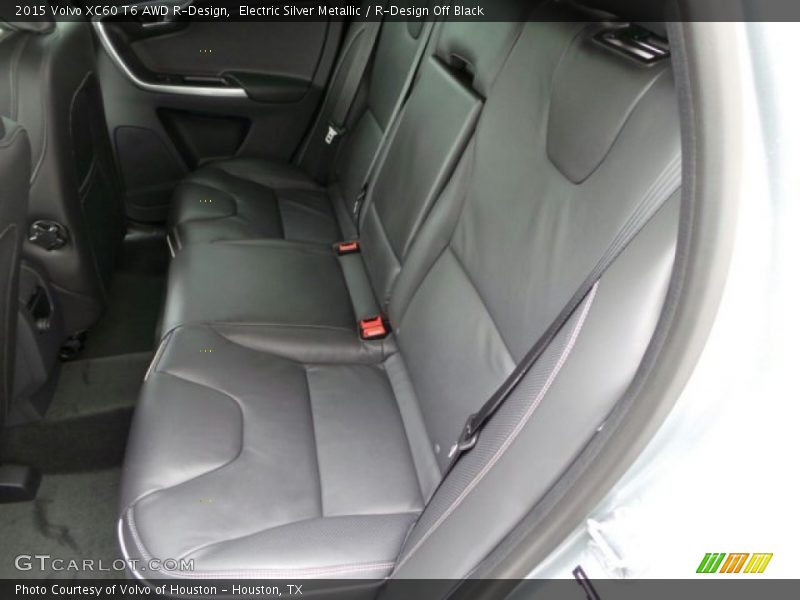 Electric Silver Metallic / R-Design Off Black 2015 Volvo XC60 T6 AWD R-Design