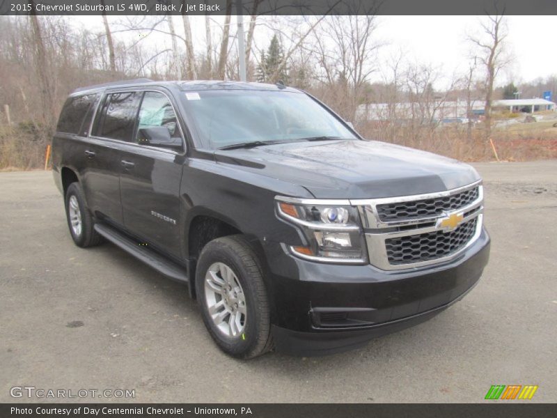 Black / Jet Black 2015 Chevrolet Suburban LS 4WD