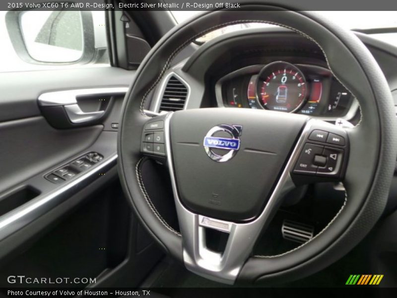  2015 XC60 T6 AWD R-Design Steering Wheel
