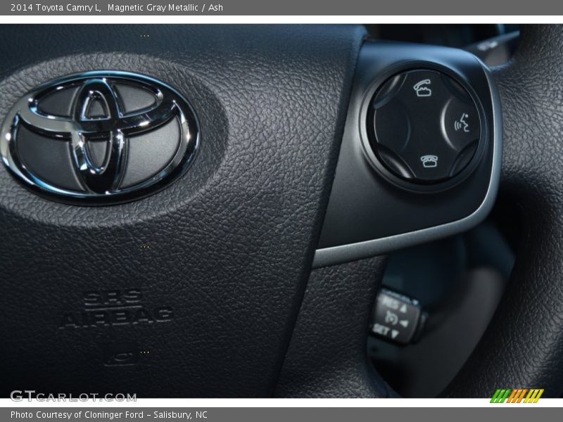 Magnetic Gray Metallic / Ash 2014 Toyota Camry L