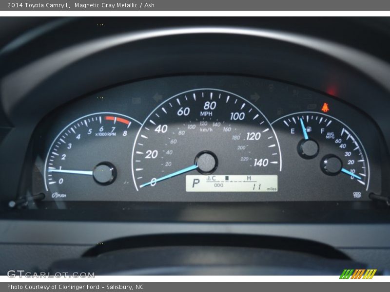 Magnetic Gray Metallic / Ash 2014 Toyota Camry L