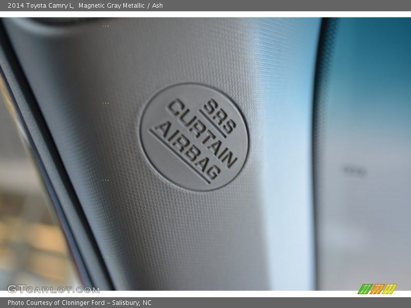 Magnetic Gray Metallic / Ash 2014 Toyota Camry L