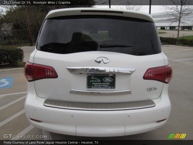 Moonlight White / Graphite 2013 Infiniti QX 56