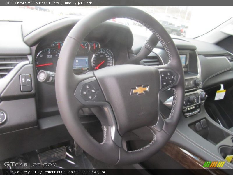 Black / Jet Black 2015 Chevrolet Suburban LS 4WD