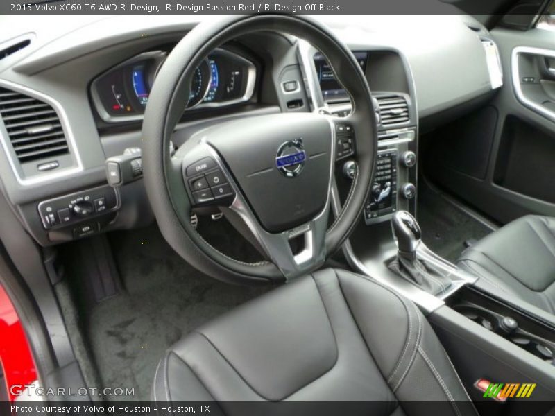  2015 XC60 T6 AWD R-Design R-Design Off Black Interior