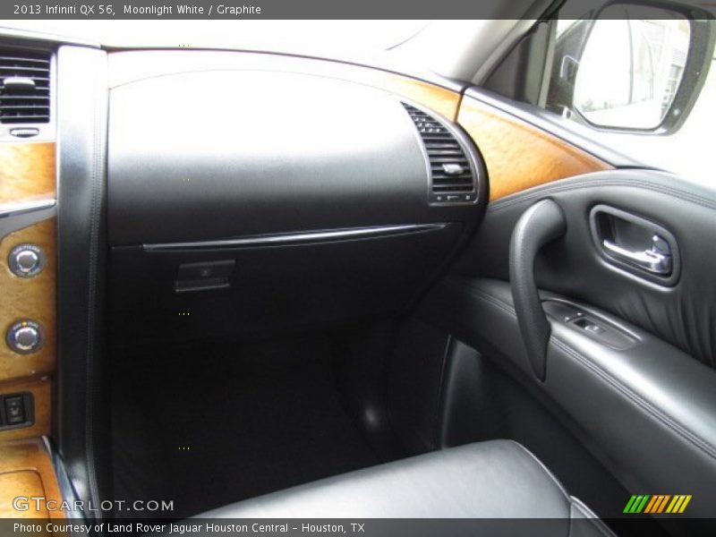 Moonlight White / Graphite 2013 Infiniti QX 56