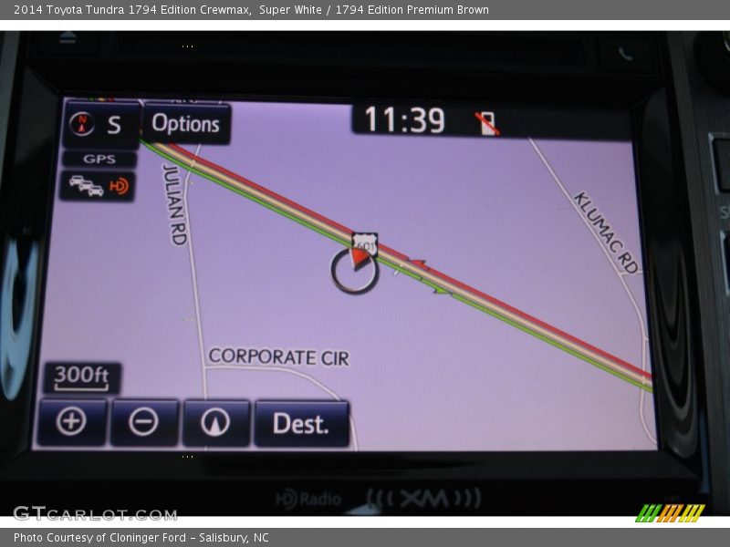Super White / 1794 Edition Premium Brown 2014 Toyota Tundra 1794 Edition Crewmax