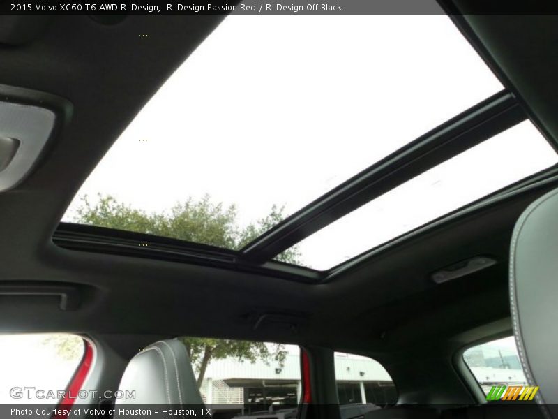 Sunroof of 2015 XC60 T6 AWD R-Design