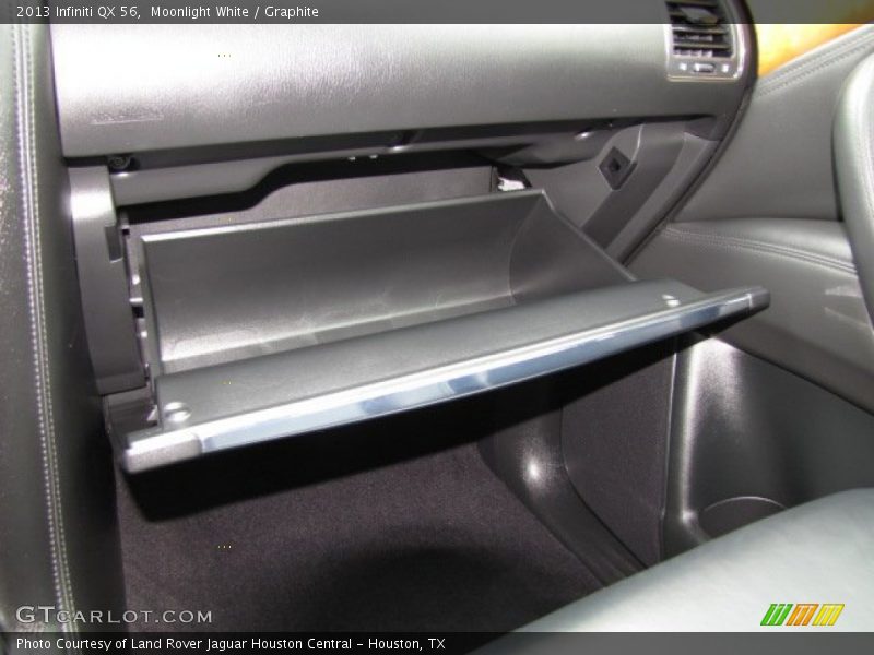 Moonlight White / Graphite 2013 Infiniti QX 56