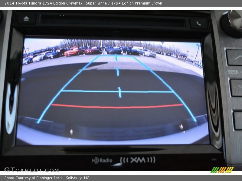 Super White / 1794 Edition Premium Brown 2014 Toyota Tundra 1794 Edition Crewmax