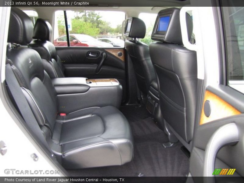 Moonlight White / Graphite 2013 Infiniti QX 56