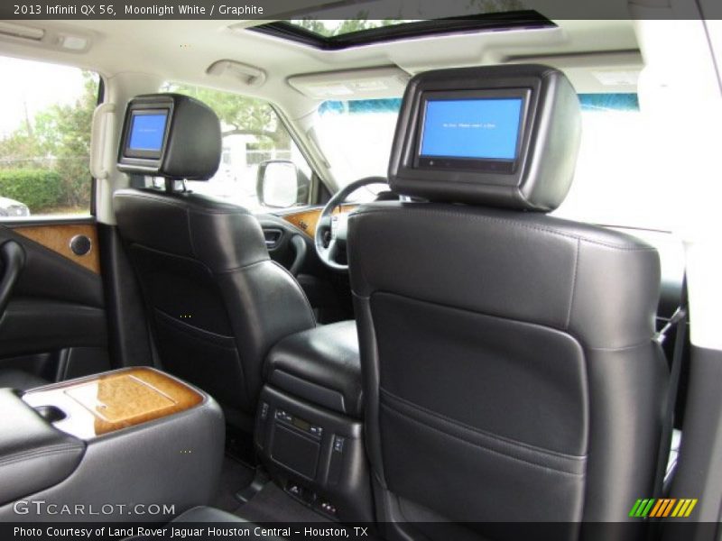 Moonlight White / Graphite 2013 Infiniti QX 56