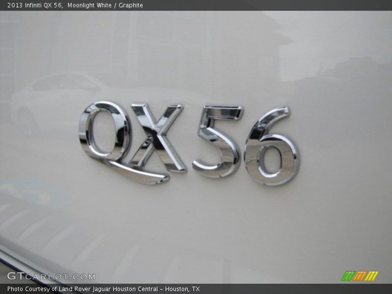 Moonlight White / Graphite 2013 Infiniti QX 56