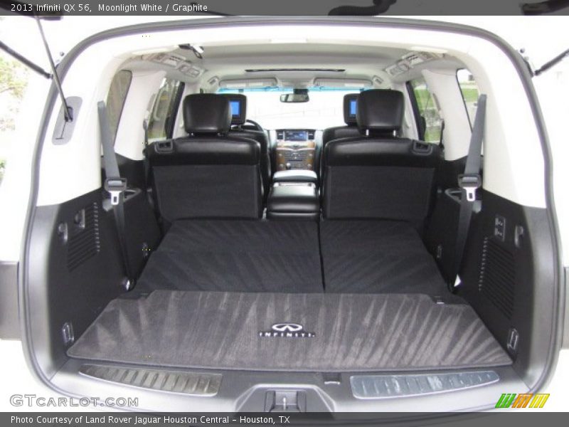 Moonlight White / Graphite 2013 Infiniti QX 56