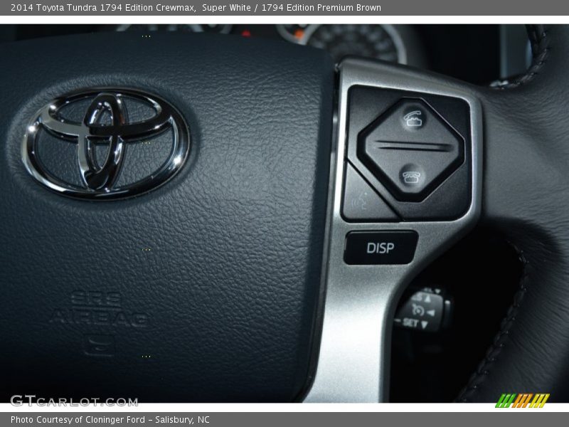 Super White / 1794 Edition Premium Brown 2014 Toyota Tundra 1794 Edition Crewmax