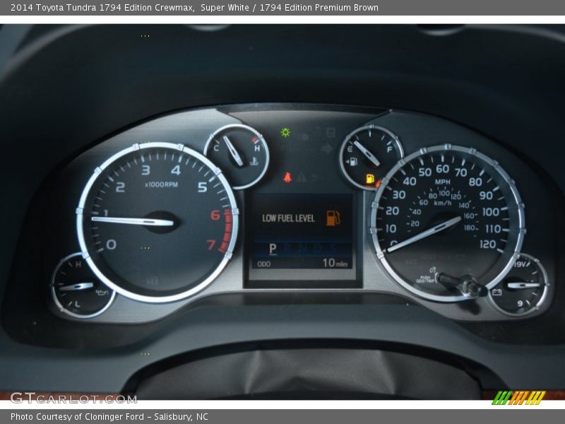 Super White / 1794 Edition Premium Brown 2014 Toyota Tundra 1794 Edition Crewmax
