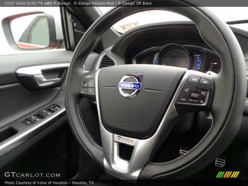  2015 XC60 T6 AWD R-Design Steering Wheel