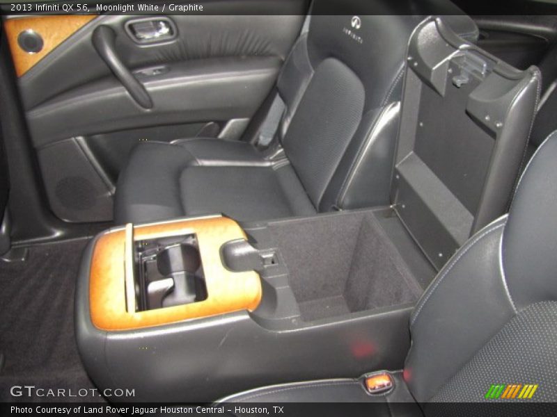 Moonlight White / Graphite 2013 Infiniti QX 56
