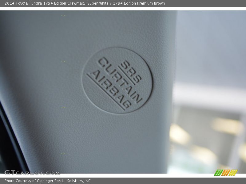 Super White / 1794 Edition Premium Brown 2014 Toyota Tundra 1794 Edition Crewmax
