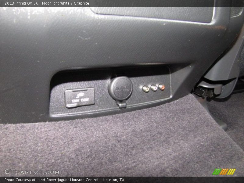 Moonlight White / Graphite 2013 Infiniti QX 56