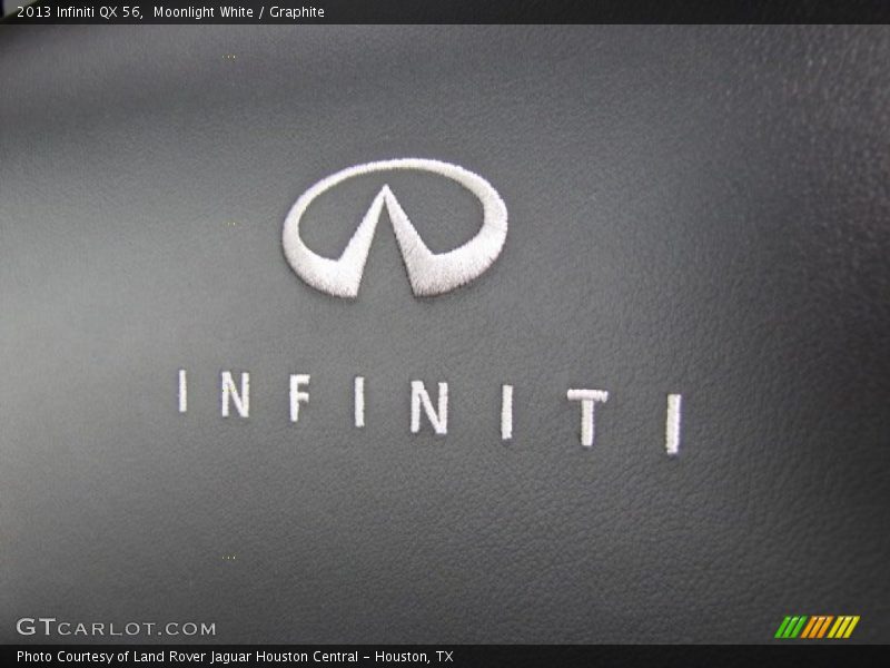 Moonlight White / Graphite 2013 Infiniti QX 56