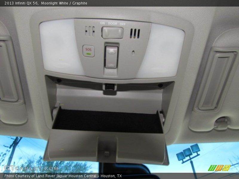 Moonlight White / Graphite 2013 Infiniti QX 56