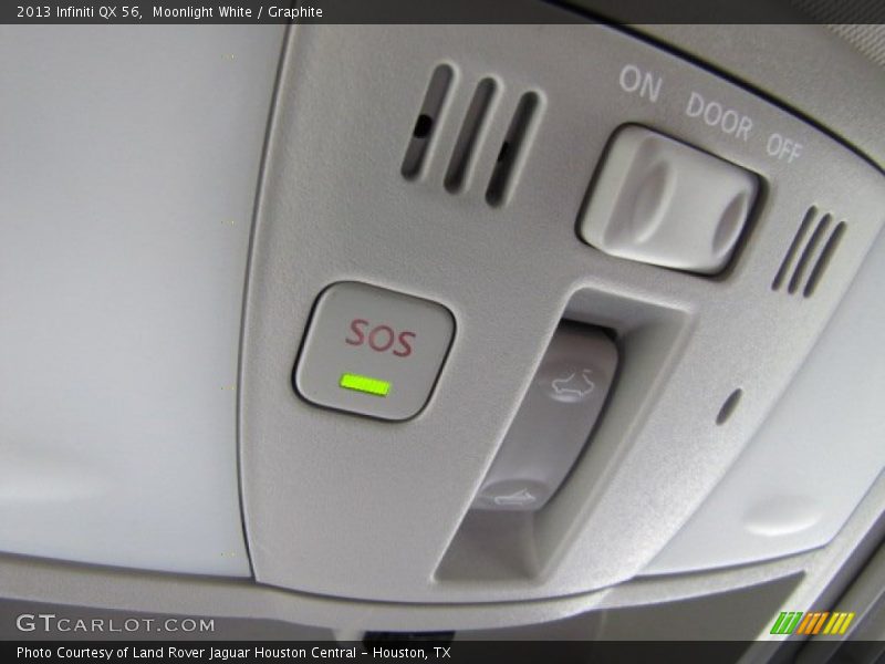 Moonlight White / Graphite 2013 Infiniti QX 56