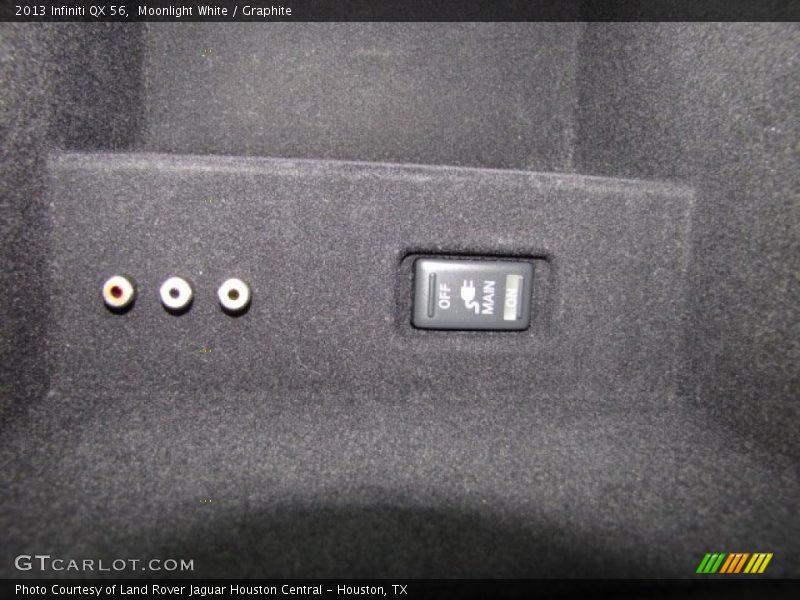 Moonlight White / Graphite 2013 Infiniti QX 56