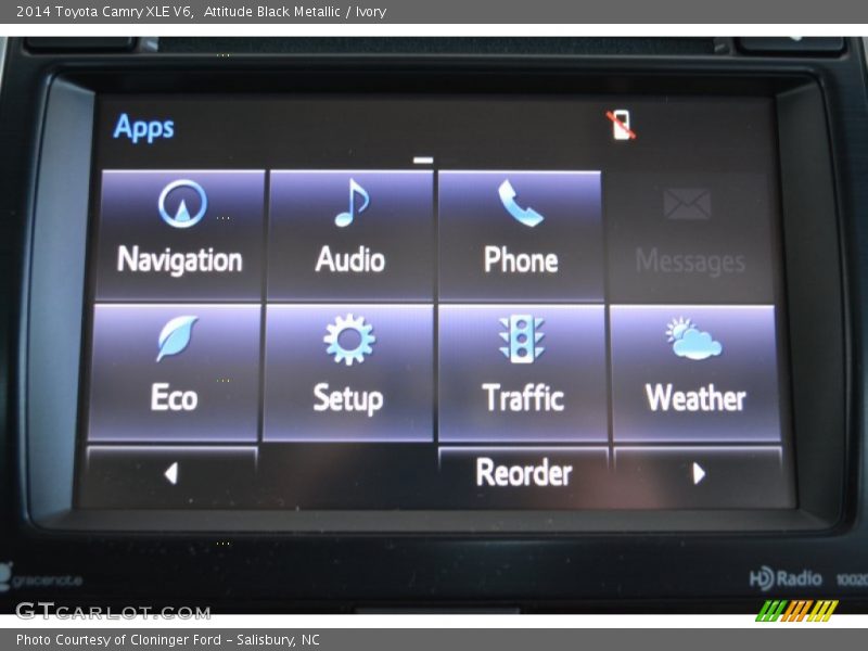 Attitude Black Metallic / Ivory 2014 Toyota Camry XLE V6