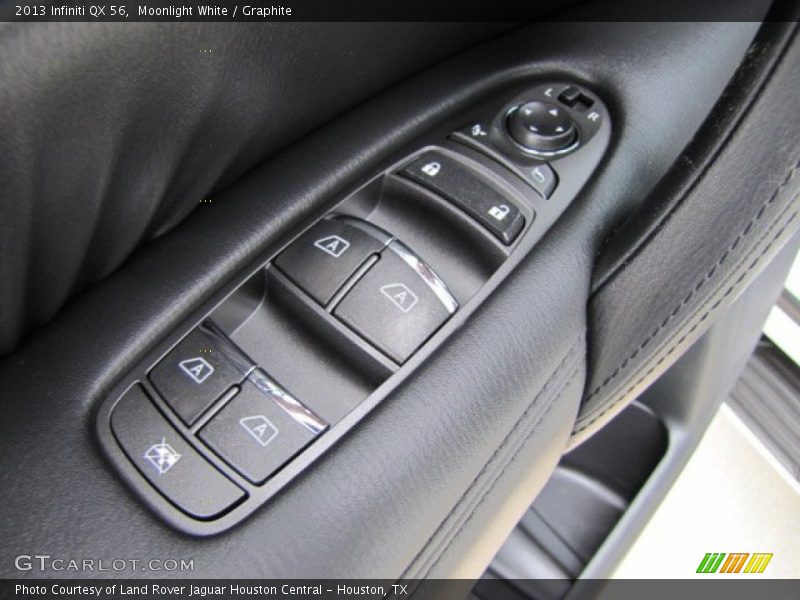 Moonlight White / Graphite 2013 Infiniti QX 56