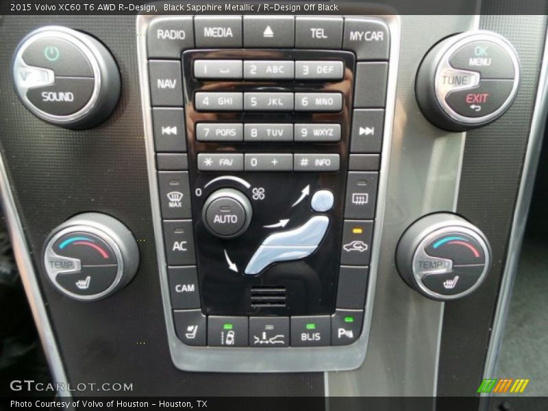 Controls of 2015 XC60 T6 AWD R-Design
