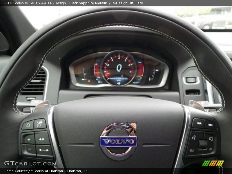  2015 XC60 T6 AWD R-Design Steering Wheel