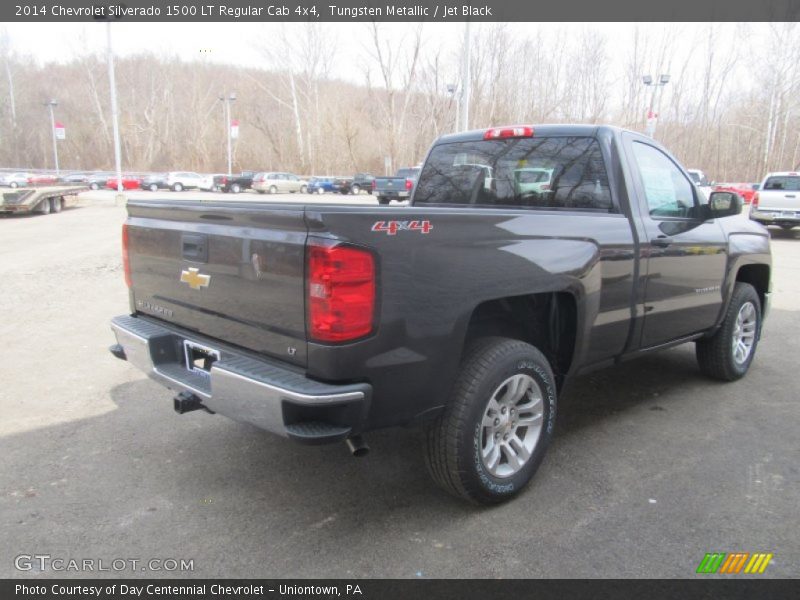 Tungsten Metallic / Jet Black 2014 Chevrolet Silverado 1500 LT Regular Cab 4x4