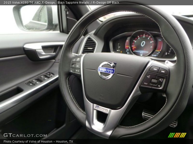  2015 XC60 T6 AWD R-Design Steering Wheel